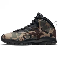 Air  Jordan X Woodland Camo