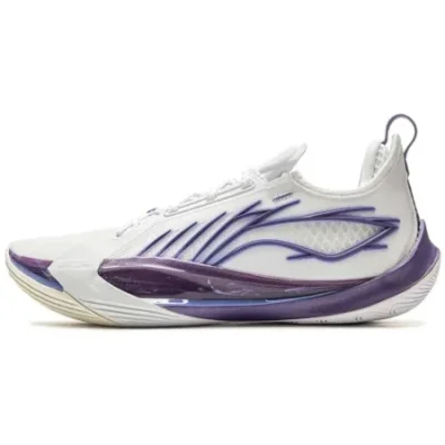 Li Ning Sonic 13 Galaxy White Mineral Purple